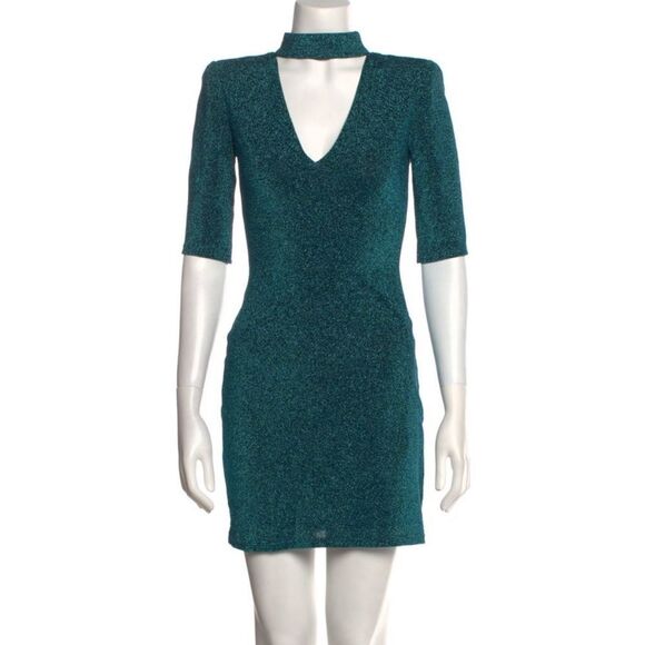 Alice + Olivia Shimmer Sheath Dress - Picture 3 of 6
